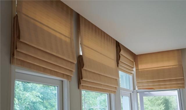 Roman Shades for NYC Windows